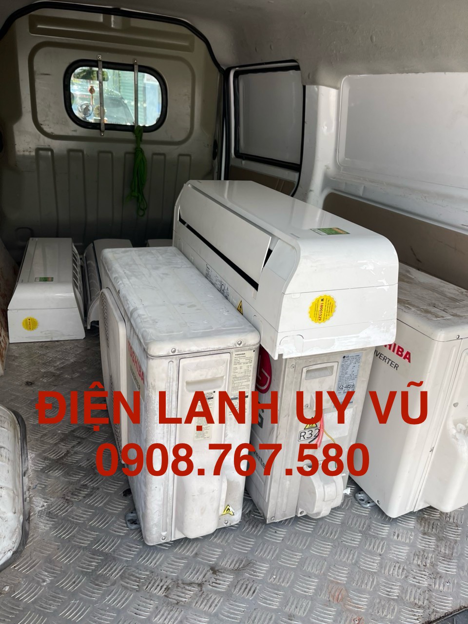 Thu mua máy lạnh cũ Tân Bình I Điện Lạnh Uy Vũ