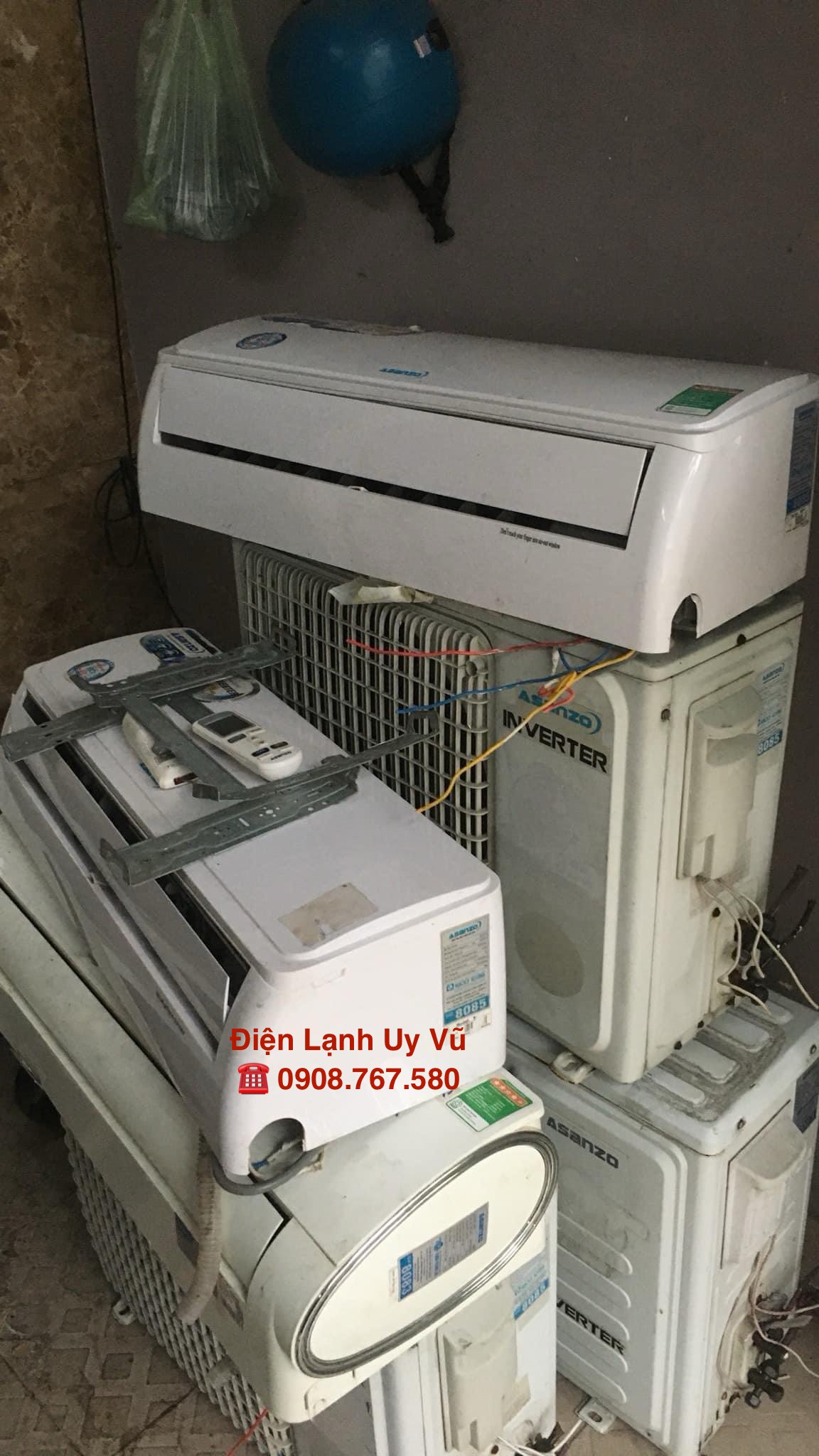 Thanh lý máy lạnh cũ Quận 2 