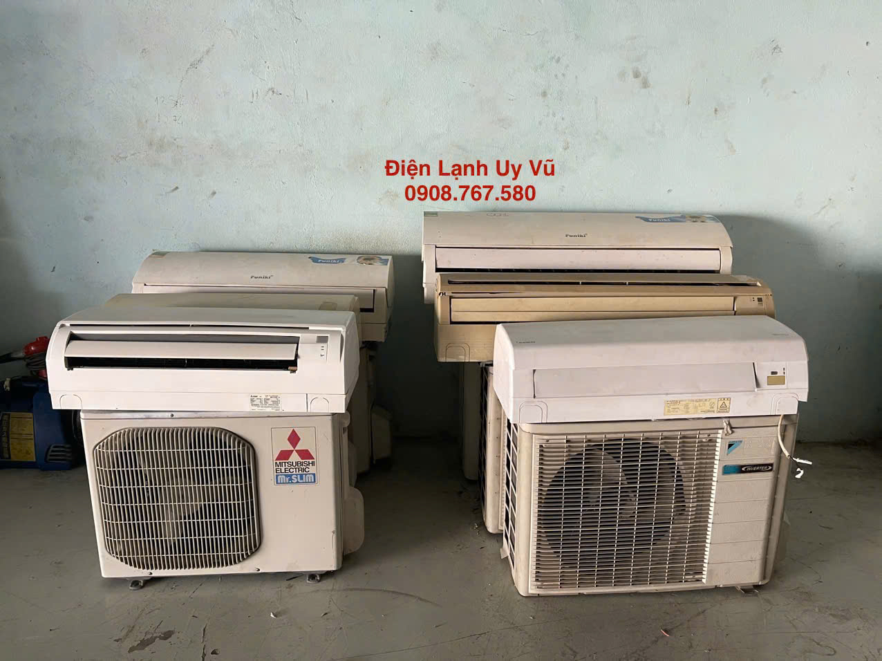 Thanh lý máy lạnh cũ Quận 3 I 0908.767.580