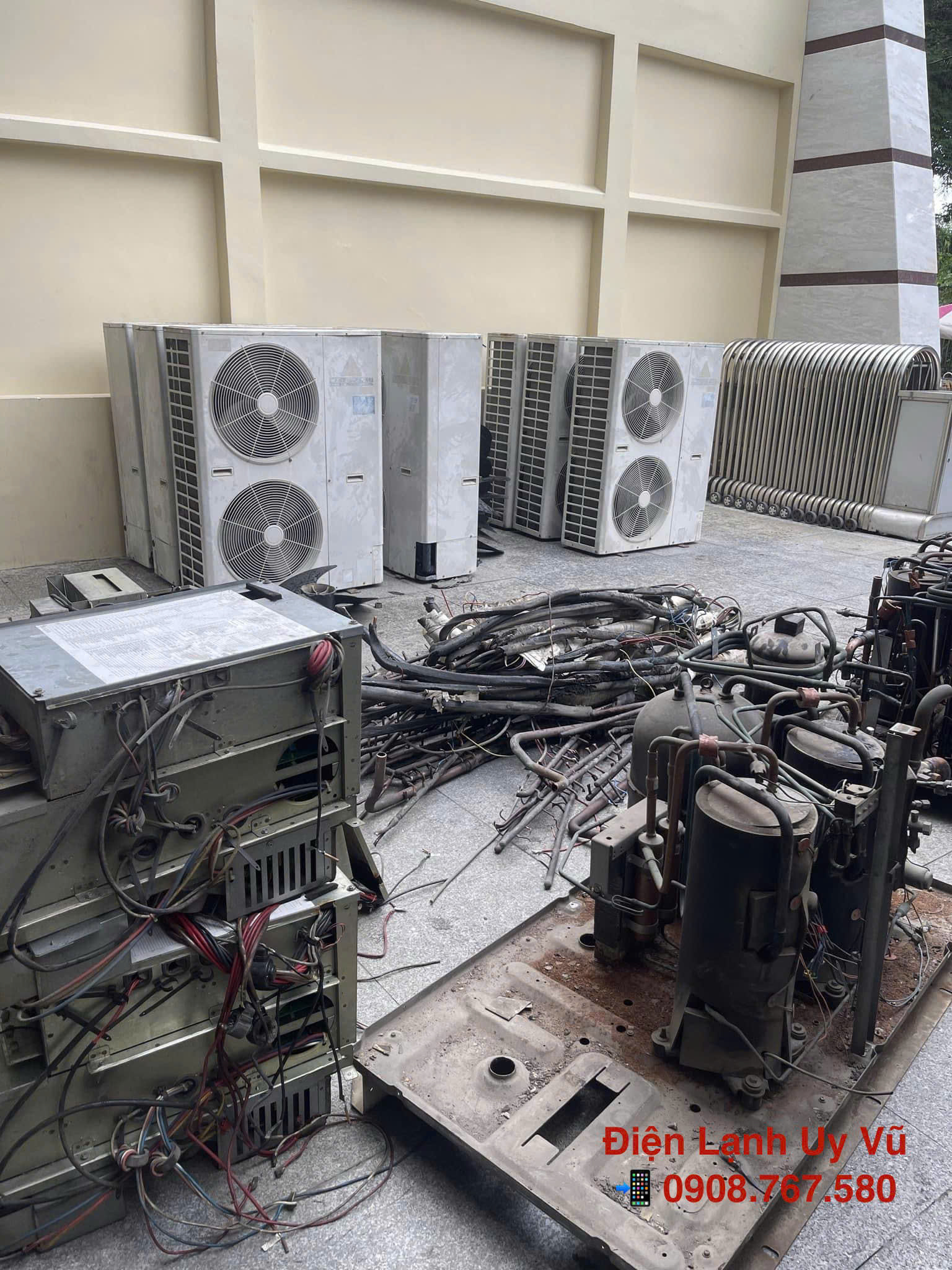 Thu mua máy lạnh cũ Quận 9 I Điện Lạnh Uy Vũ
