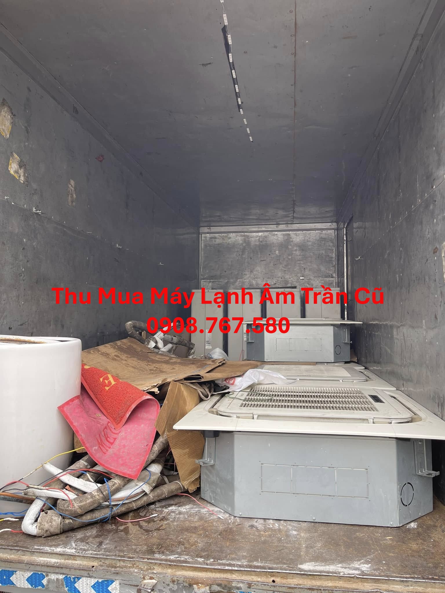 Thanh lý máy lạnh âm trần cũ giá cao