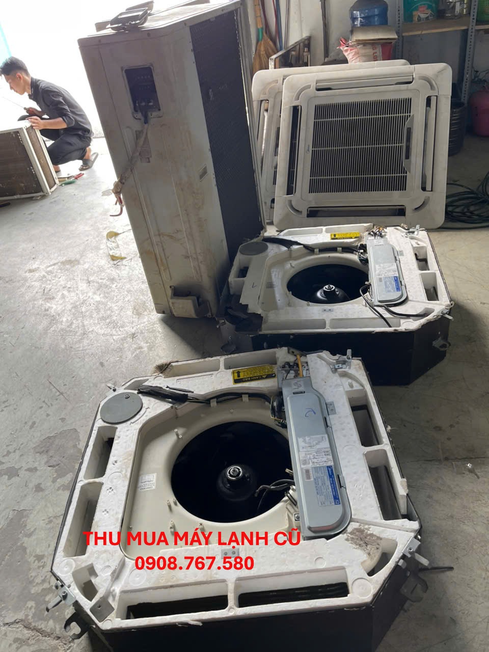 Thanh lý máy lạnh âm trần Quận 5